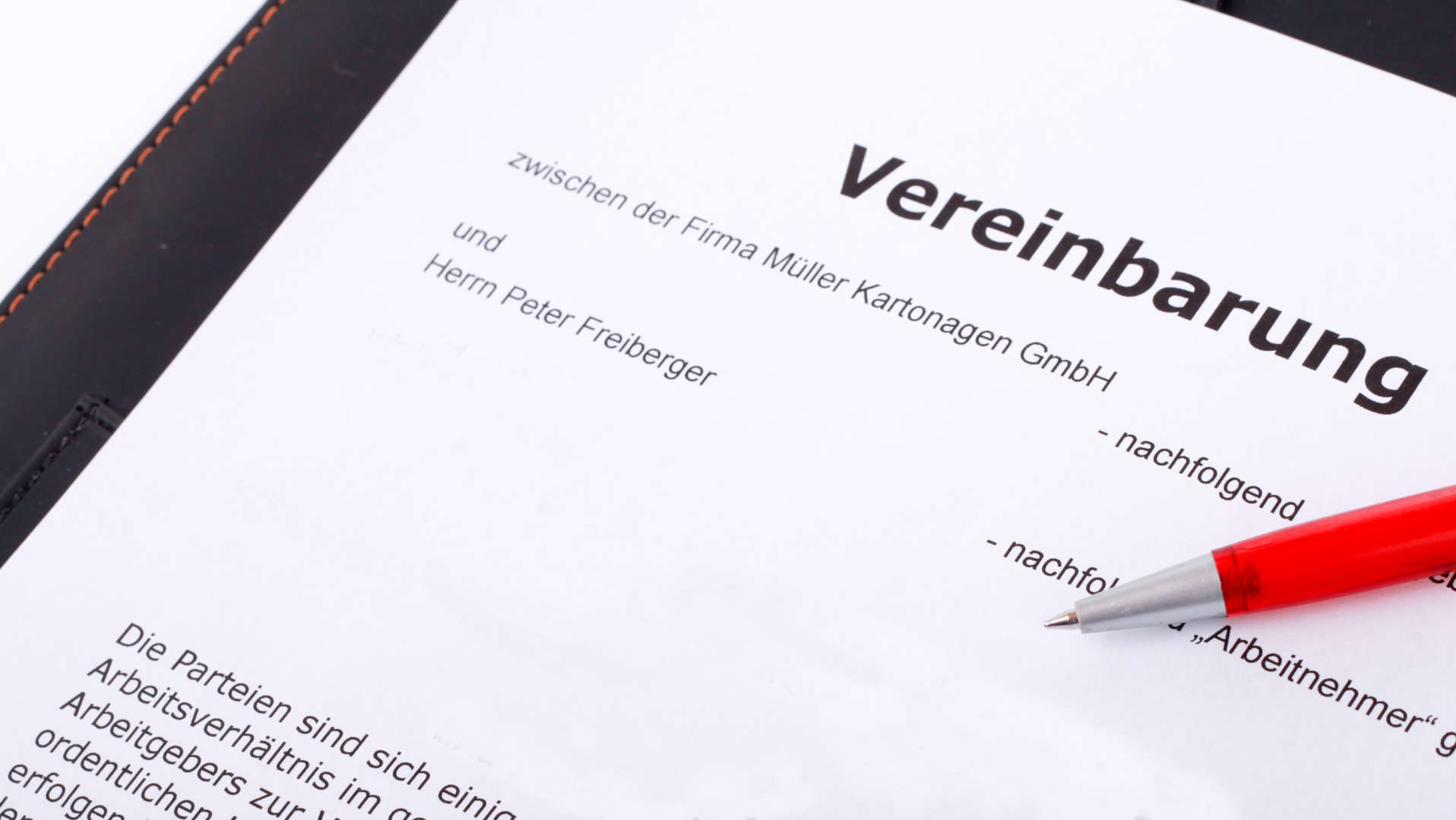 Aenderungskuendigung